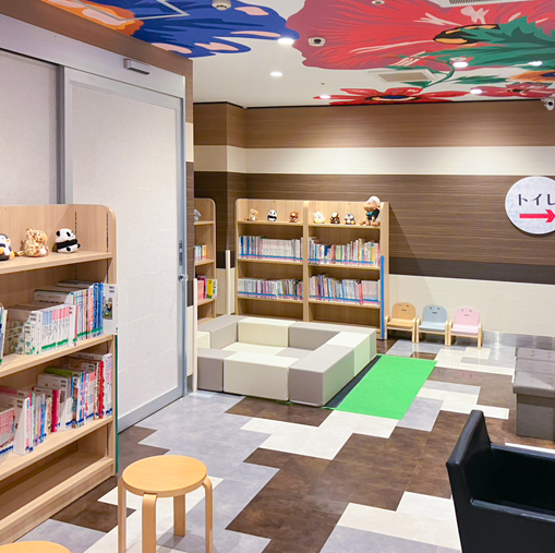 永山児童図書館の館内のようす